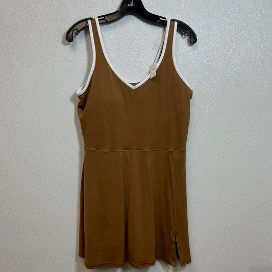 Brown Dress Casual Short Aerie, Size Xl