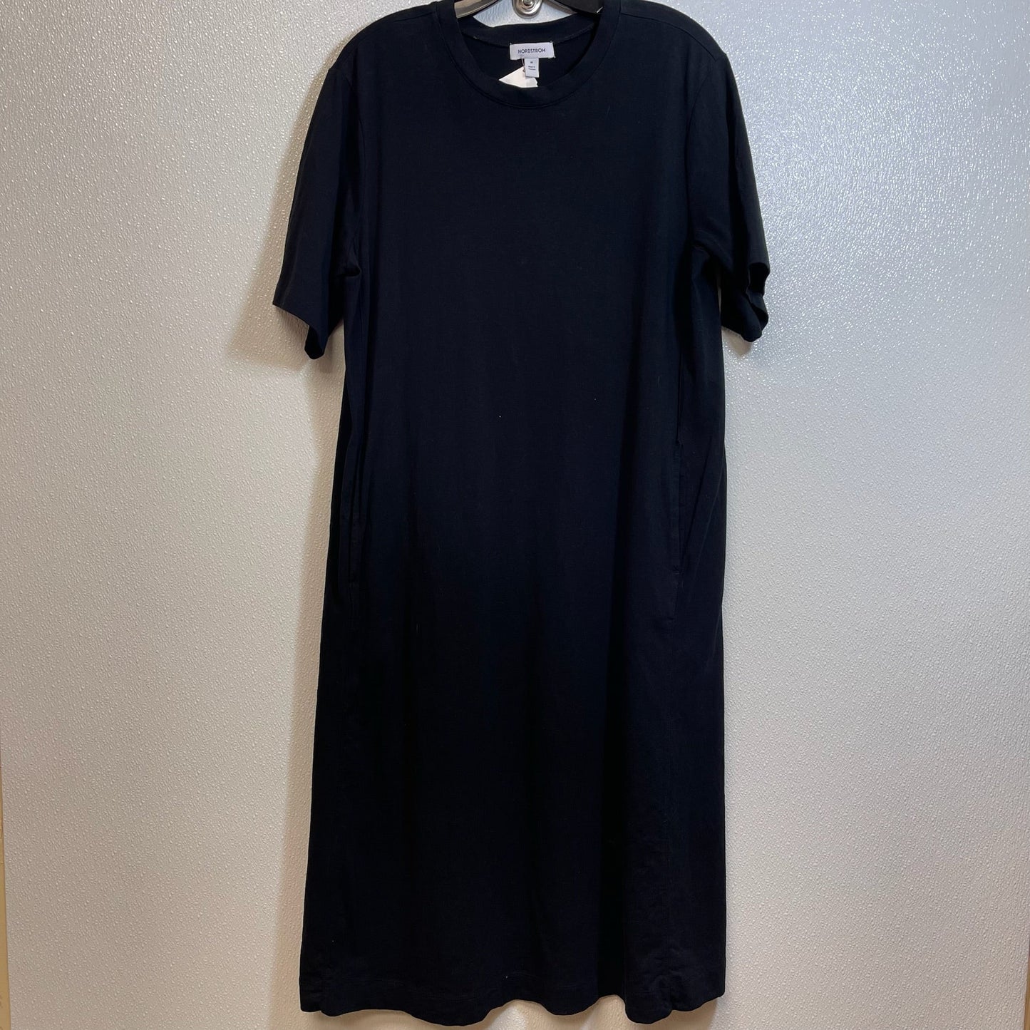 Dress Casual Midi By Nordstrom In Black, Size: M