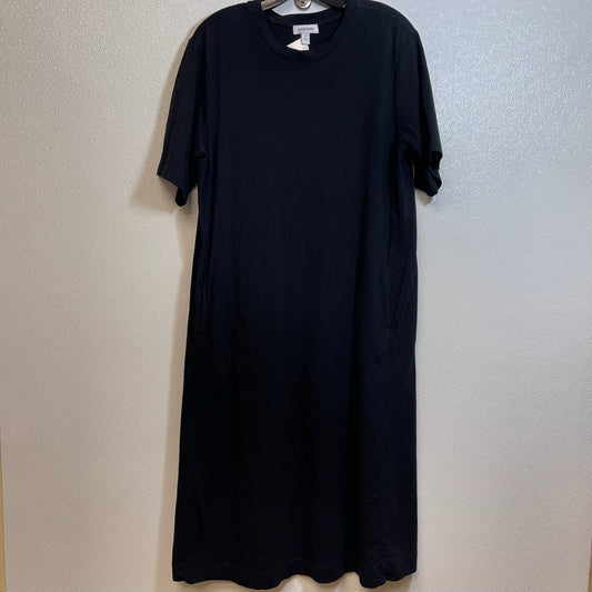 Dress Casual Midi By Nordstrom In Black, Size: M