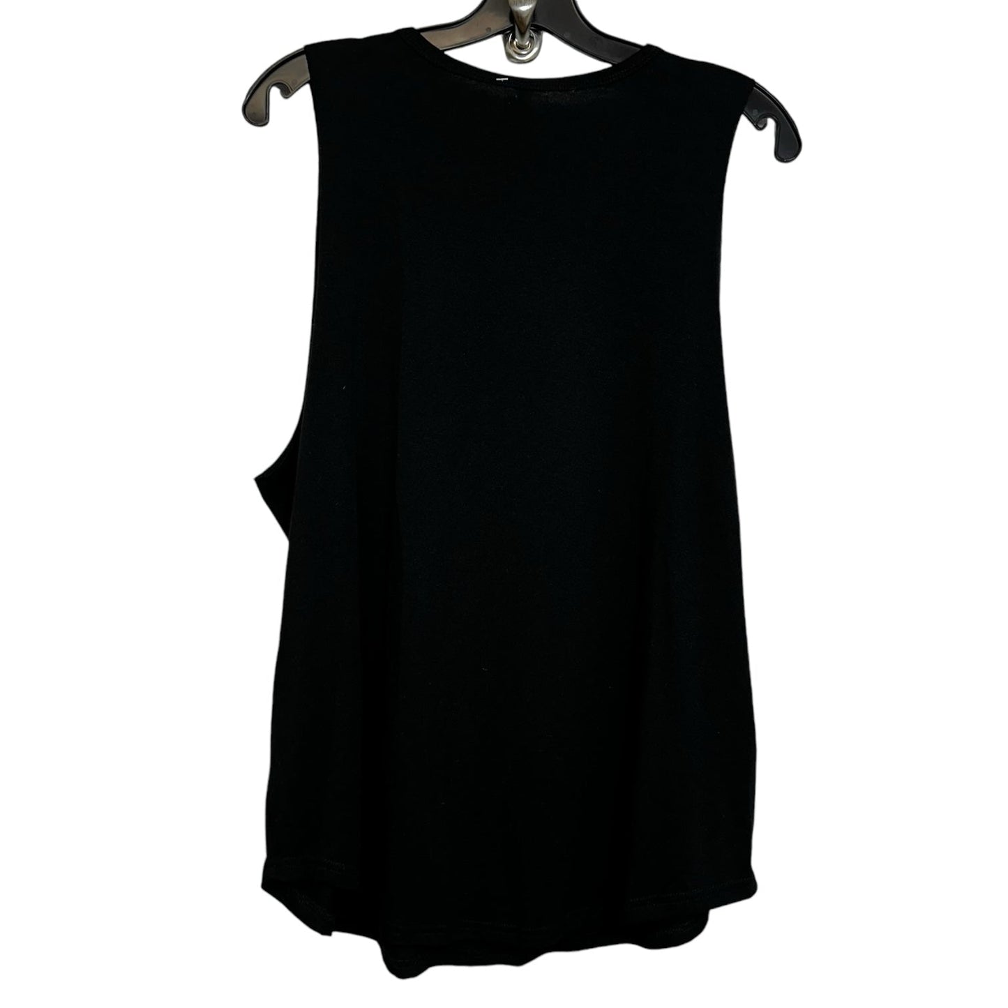 Top Sleeveless By Clothes Mentor In Black, Size: L