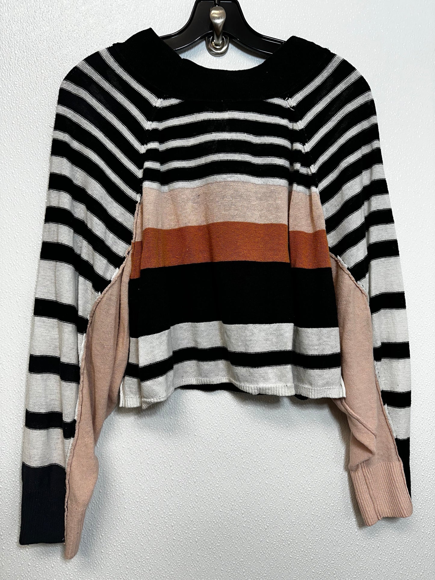 Top Long Sleeve By Free People In Multi-colored, Size: Xs