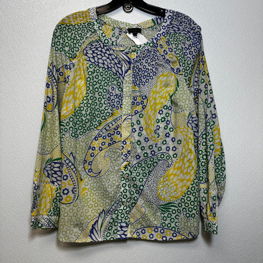 Blouse Long Sleeve By Talbots O  Size: M