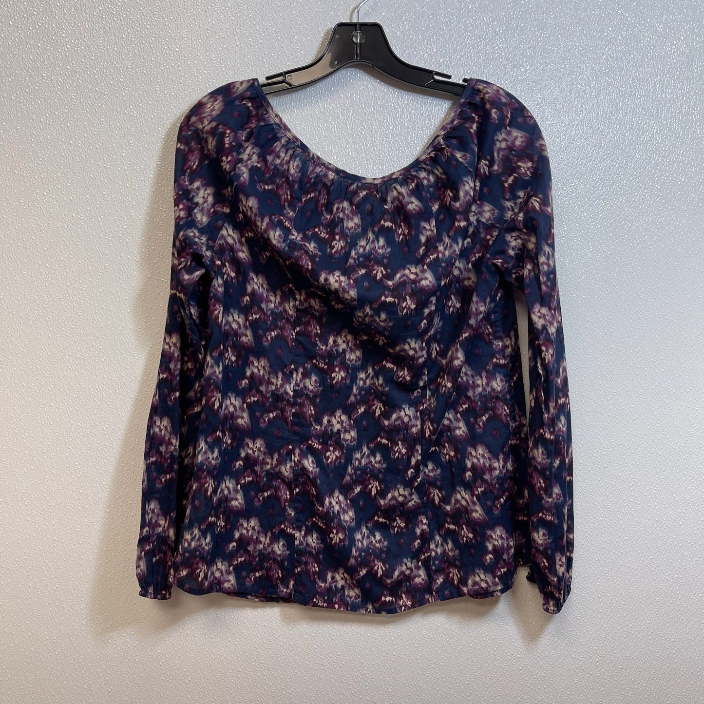 Top Long Sleeve By Lucky Brand O In Print, Size: S