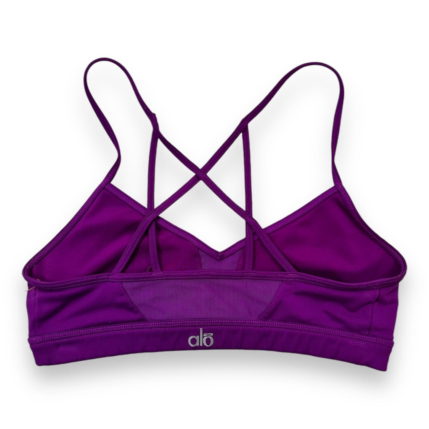 Athletic Bra By Alo In Purple, Size: Xs