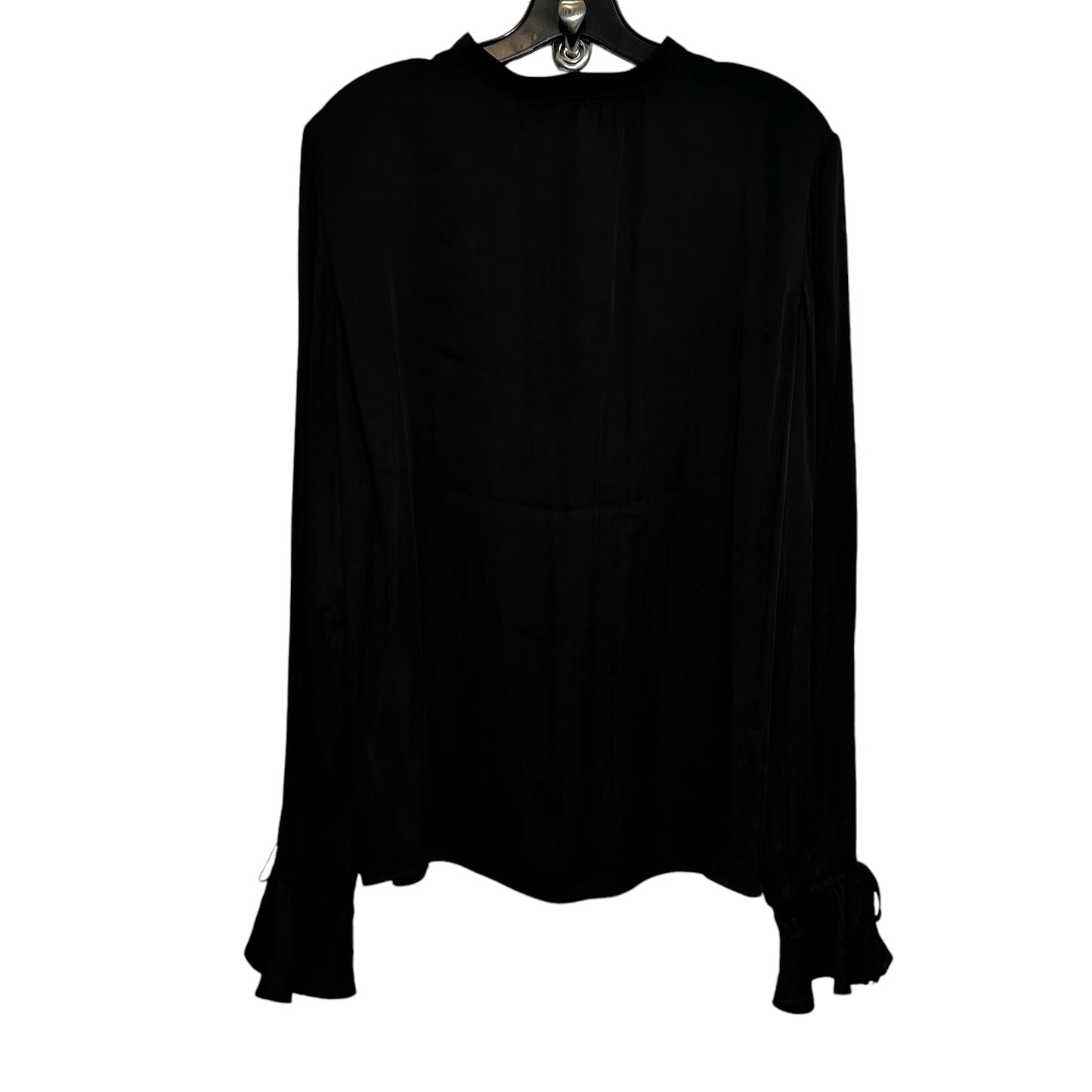 Top Long Sleeve By Paige O In Black, Size: M