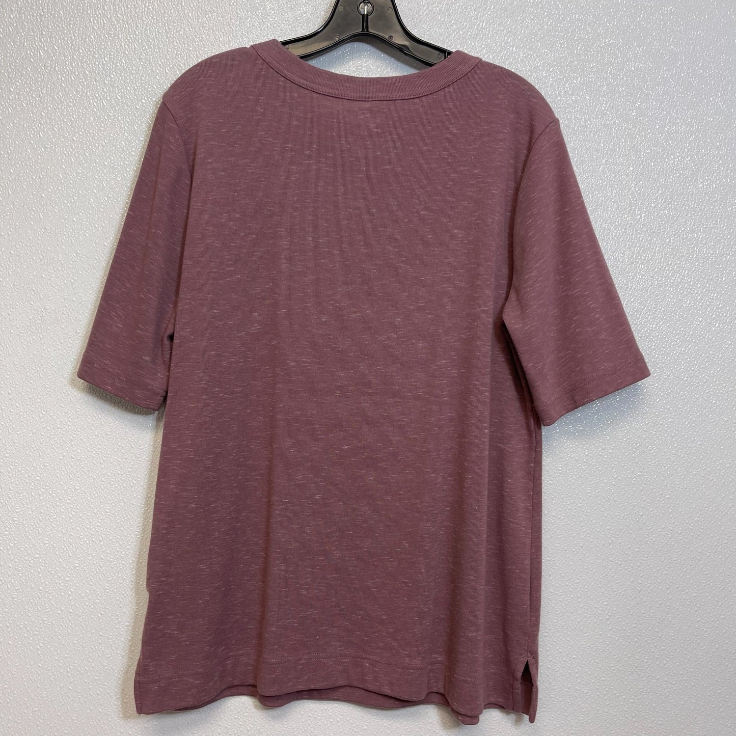 Mauve Top Short Sleeve Duluth Trading, Size L