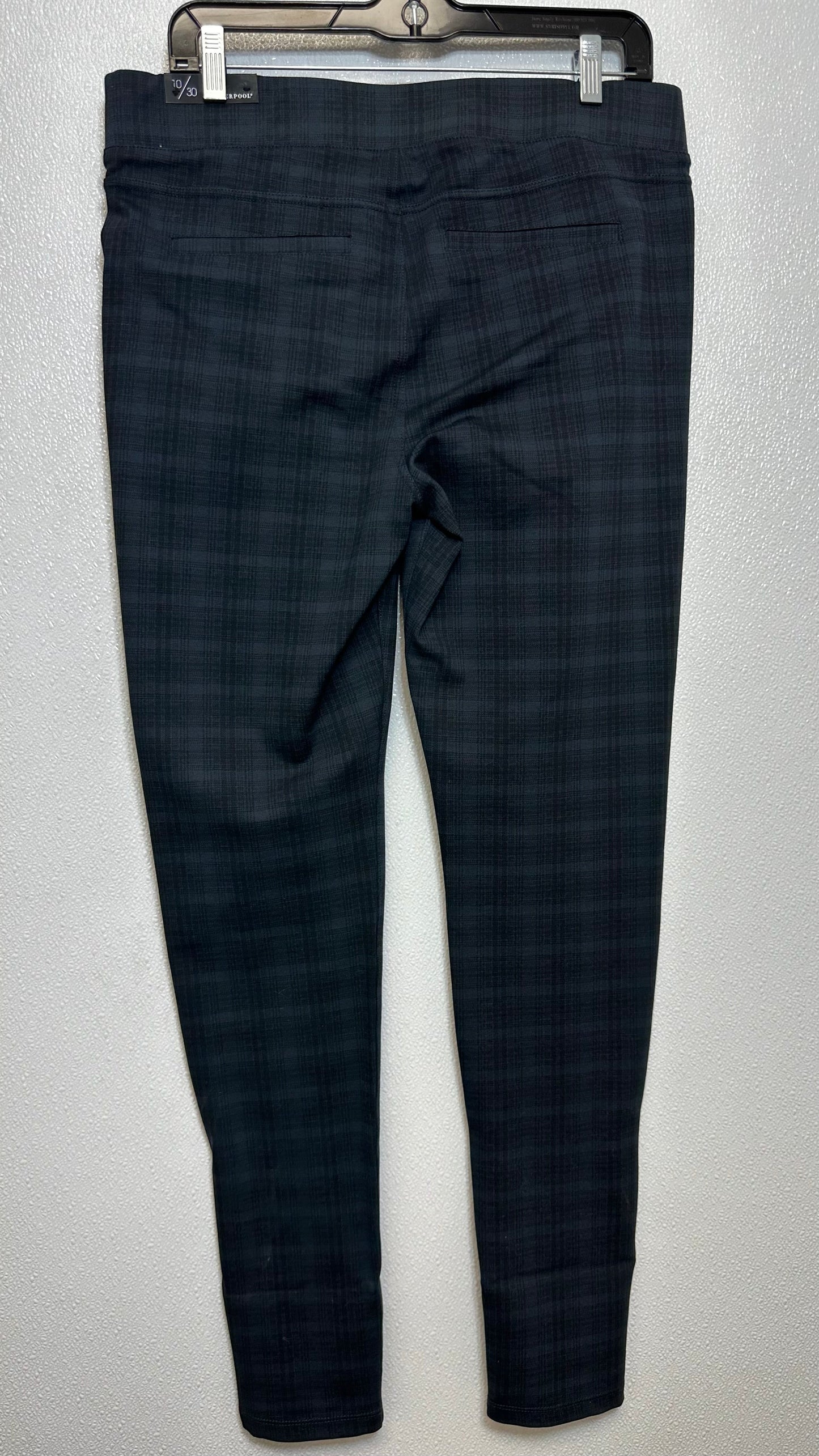 Leggings By Liverpool In Plaid, Size: 10