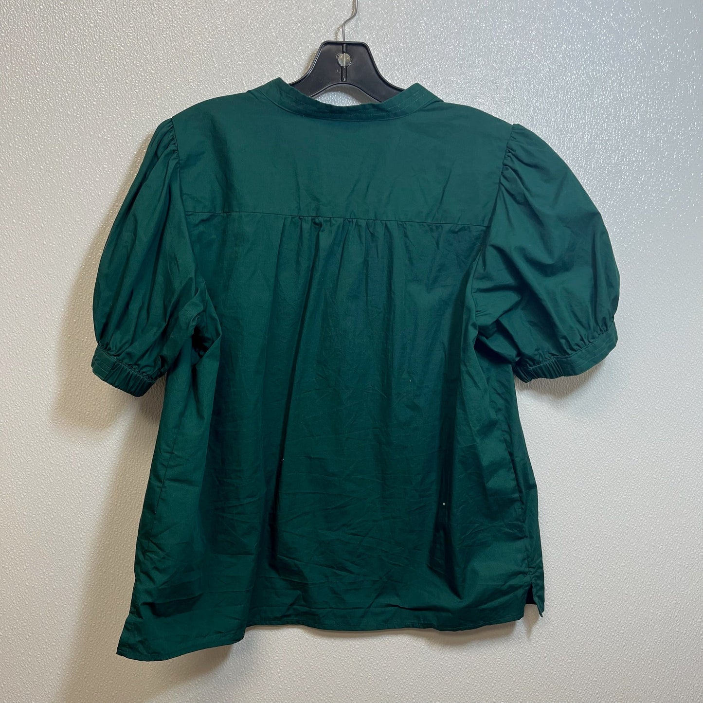 Top Short Sleeve By Nine West Apparel In Emerald, Size: L