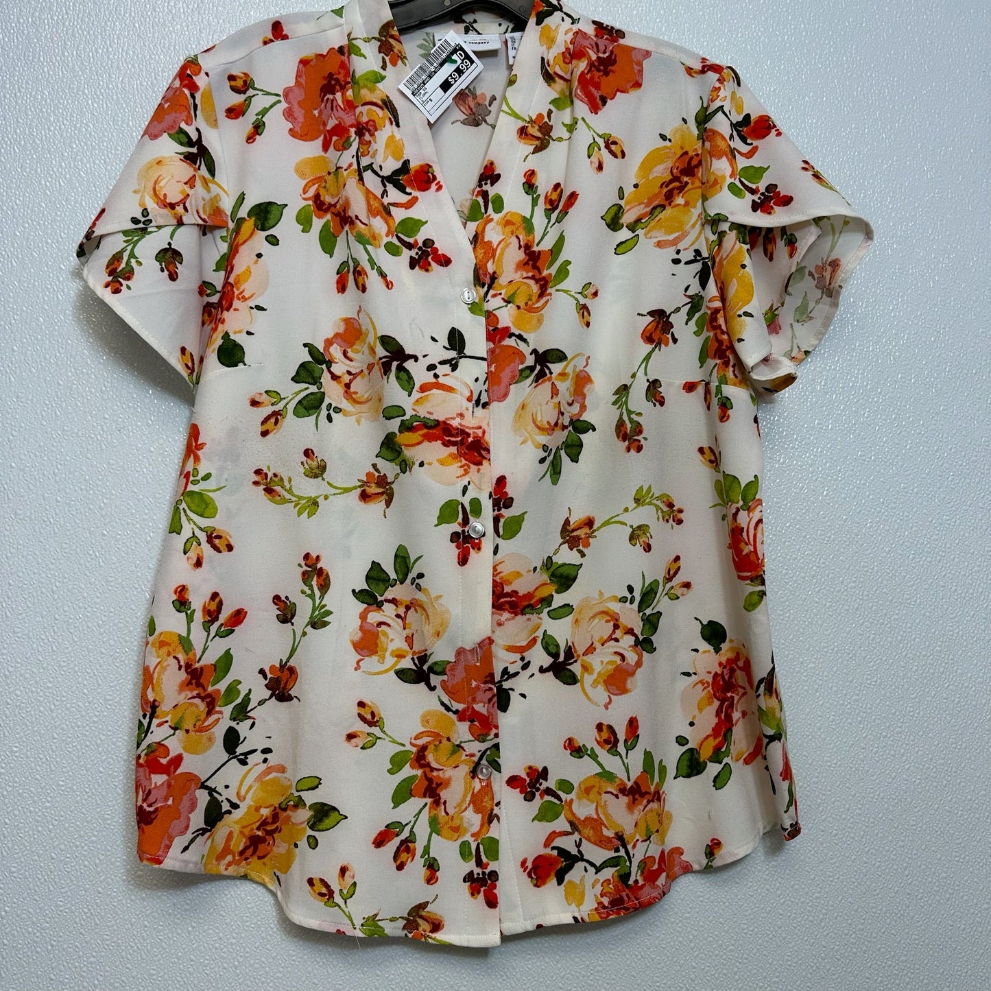 Top Short Sleeve By Denim And Co Qvc  Size: S