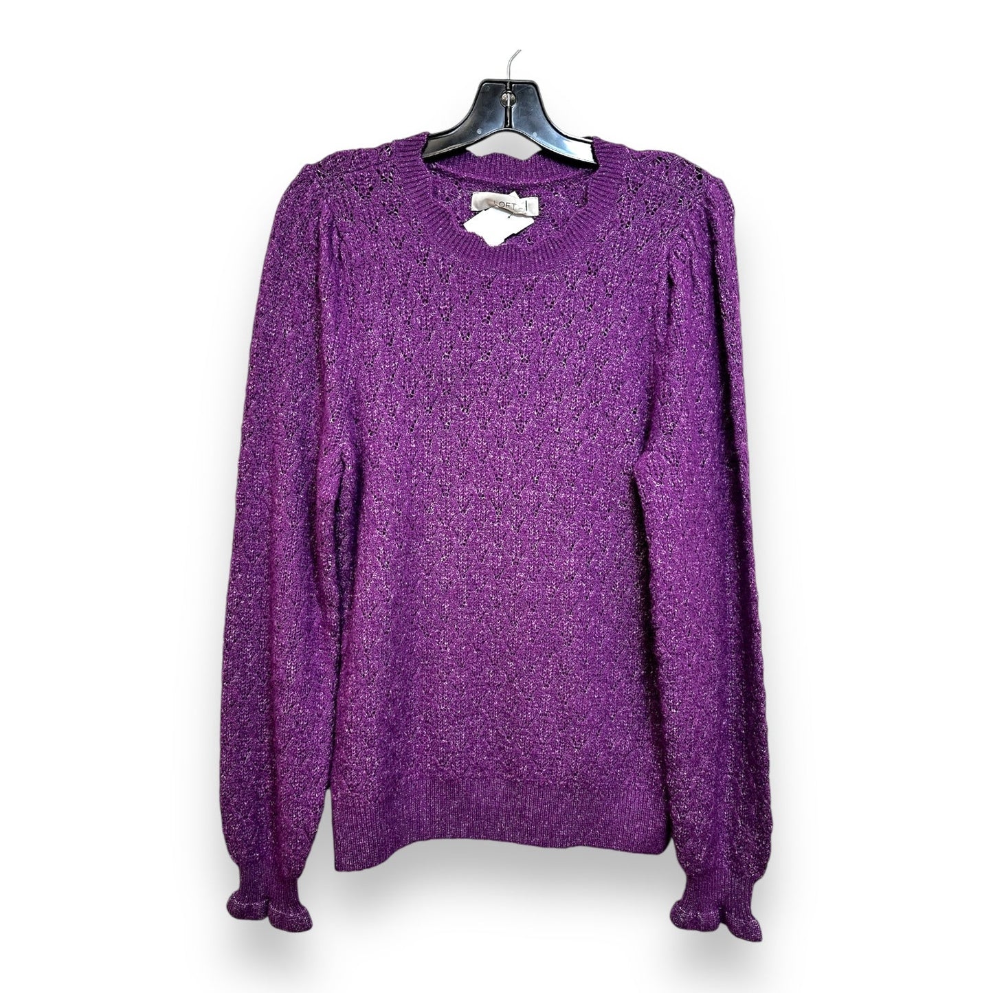 Sweater By Loft O In Purple, Size: M