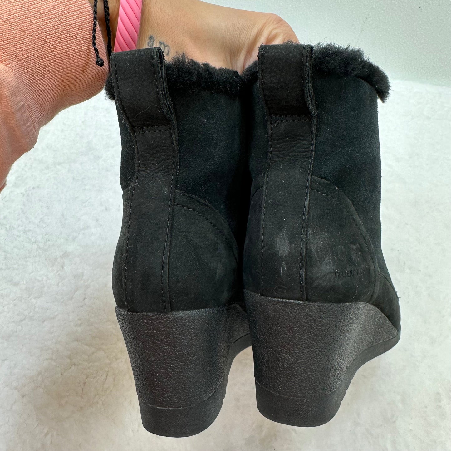 Boots Ankle Heels By Ugg  Size: 6