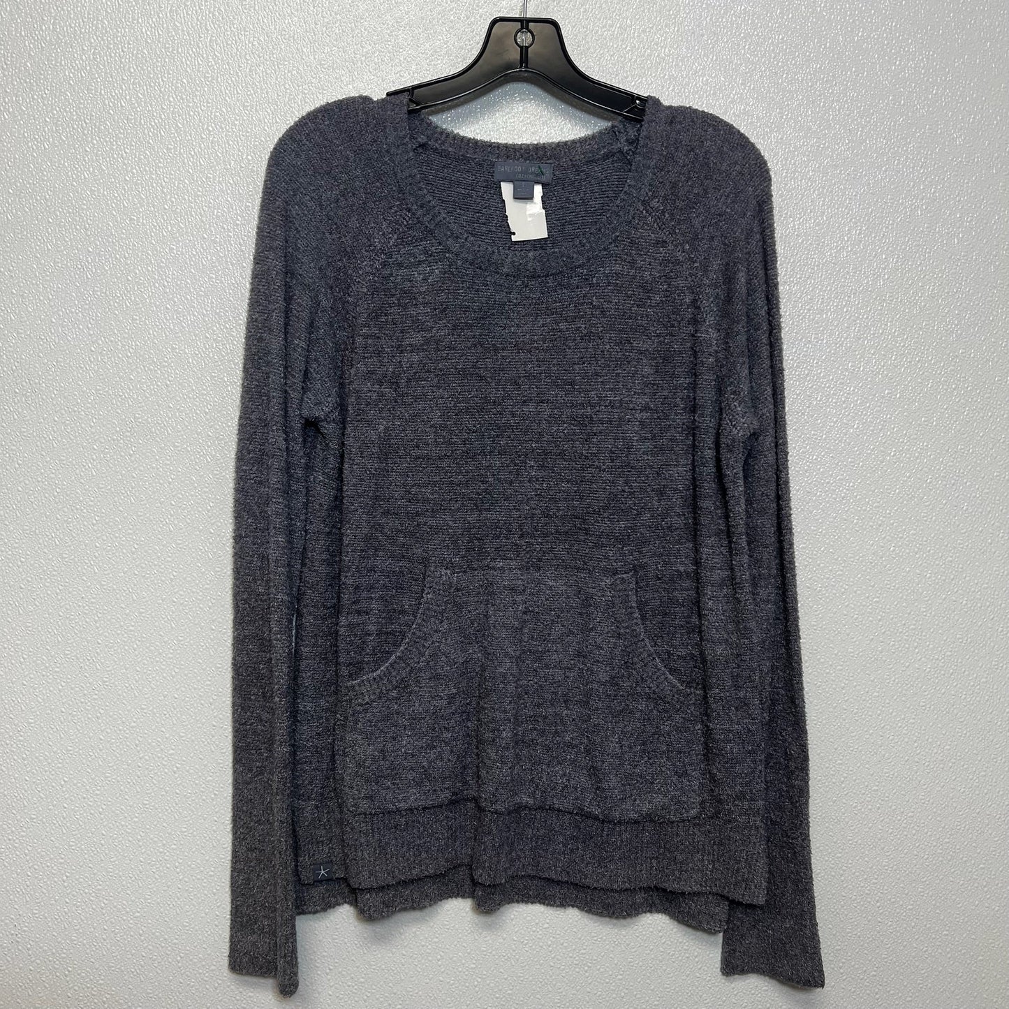 Top Long Sleeve By Barefoot Dreams In Grey, Size: S