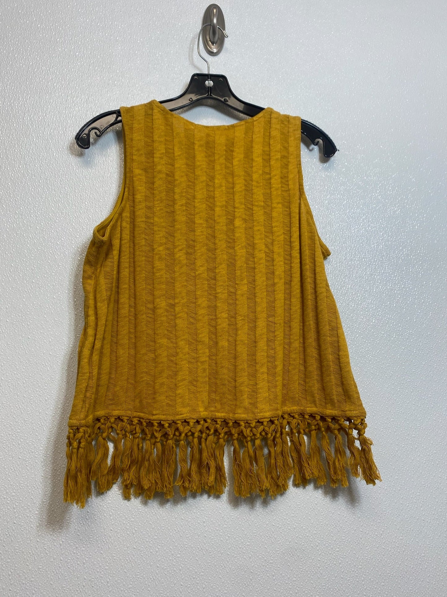 Mustard Tank Top Clothes Mentor, Size S