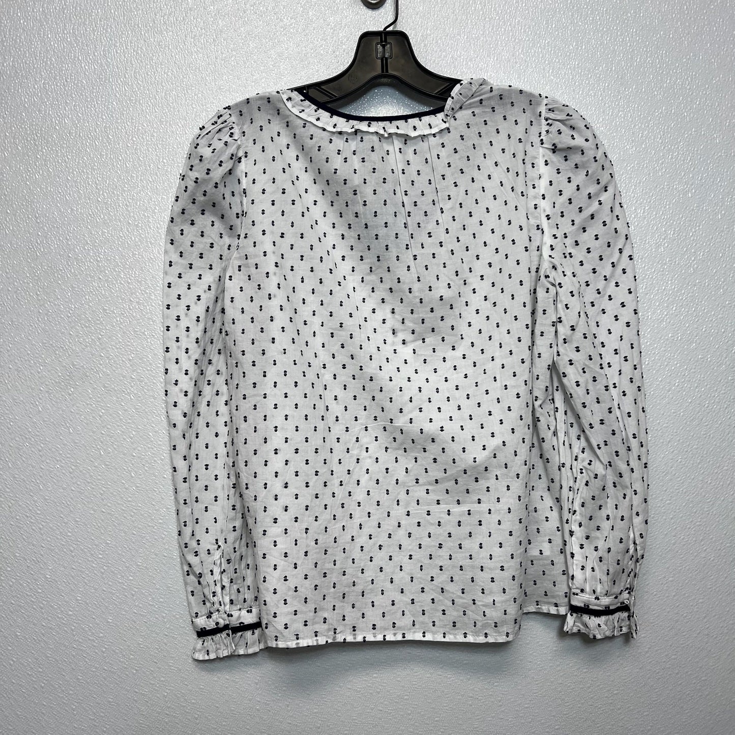 Top Long Sleeve By Loft O In Print, Size: Petite   Small