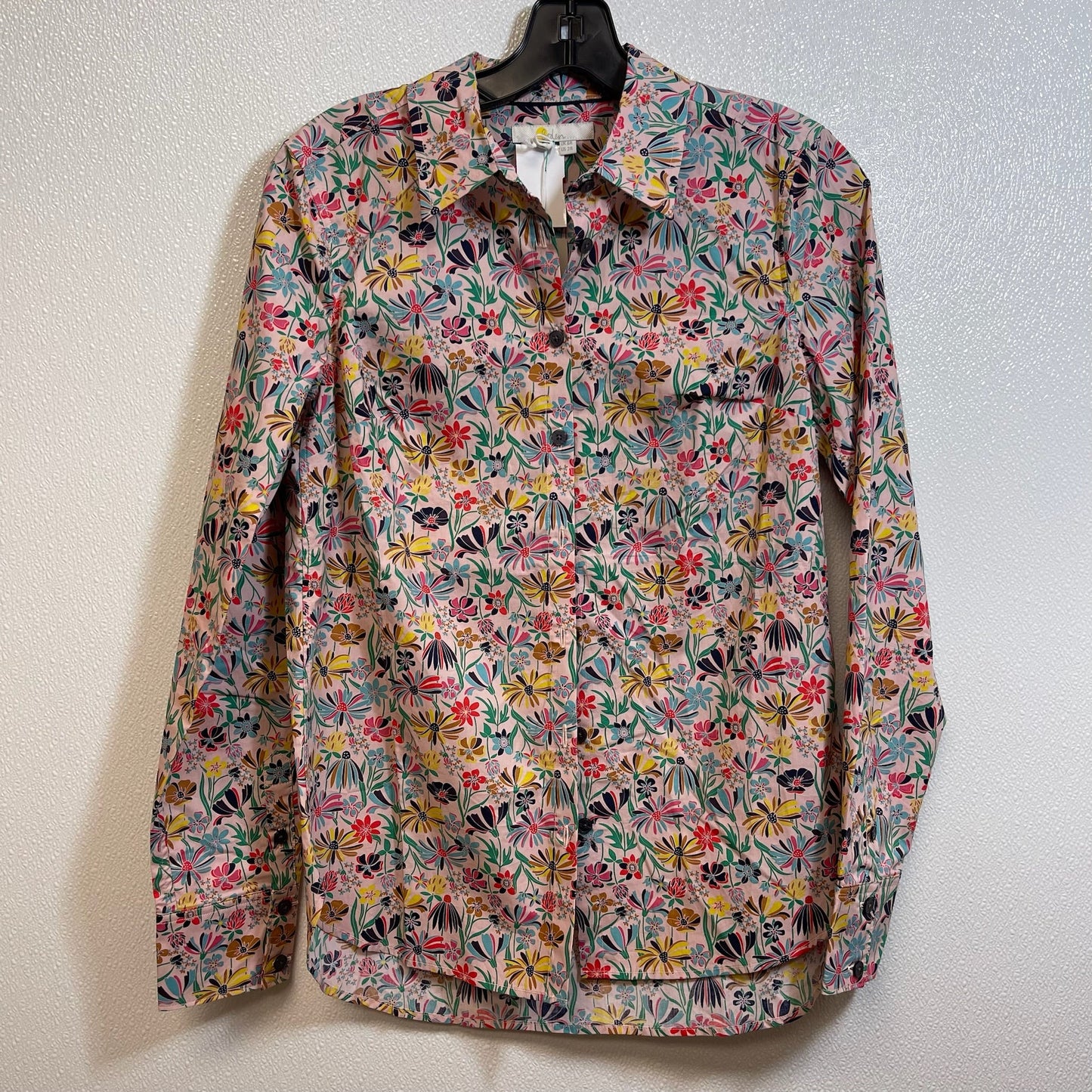 Blouse Long Sleeve By Boden In Print, Size: Xs