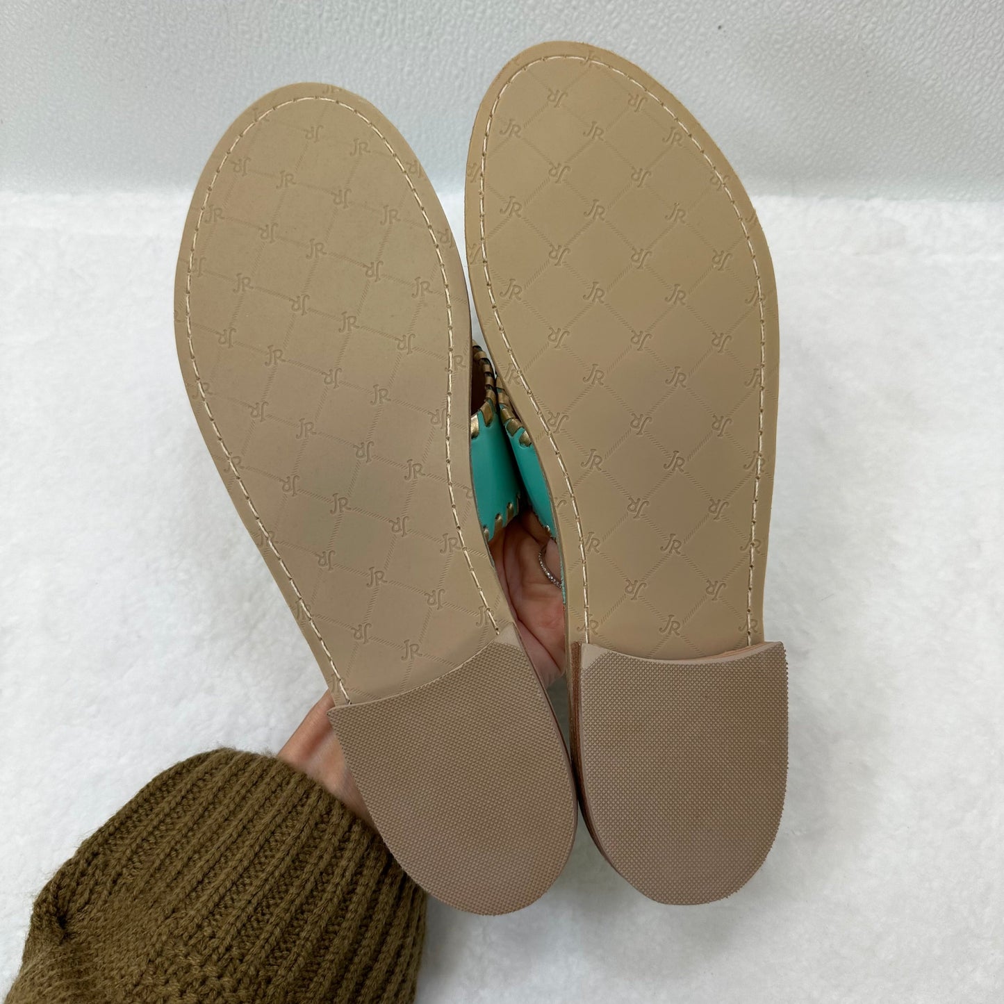 Mint Sandals Flip Flops Jack Rogers, Size 11