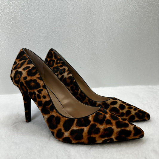 Animal Print Shoes Heels Stiletto White House Black Market O, Size 11