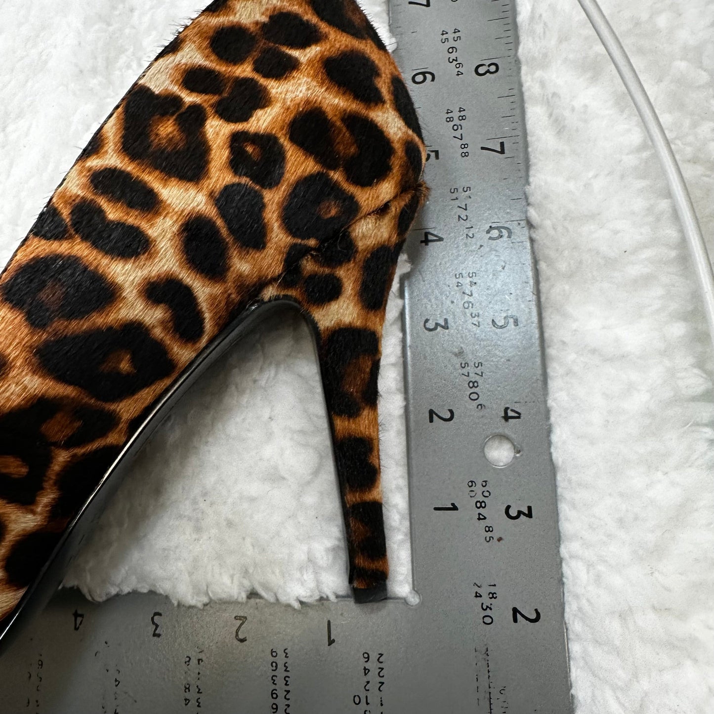 Animal Print Shoes Heels Stiletto White House Black Market O, Size 11