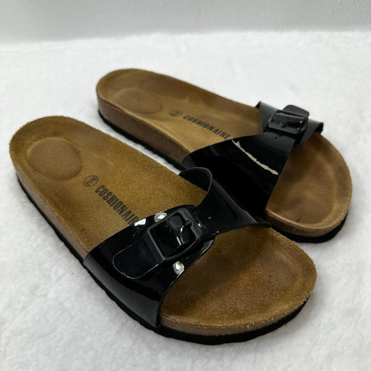 Black Sandals Flip Flops Clothes Mentor, Size 8.5