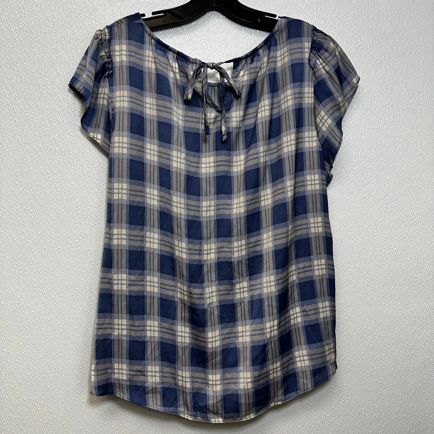 Plaid Top Sleeveless Lc Lauren Conrad, Size Xl