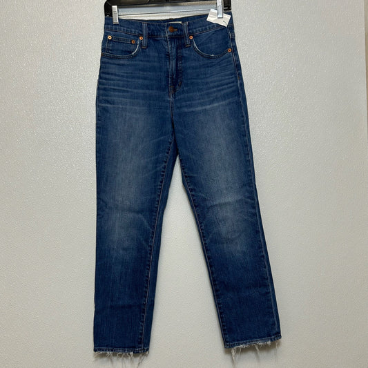 Denim Jeans Straight Madewell, Size 2