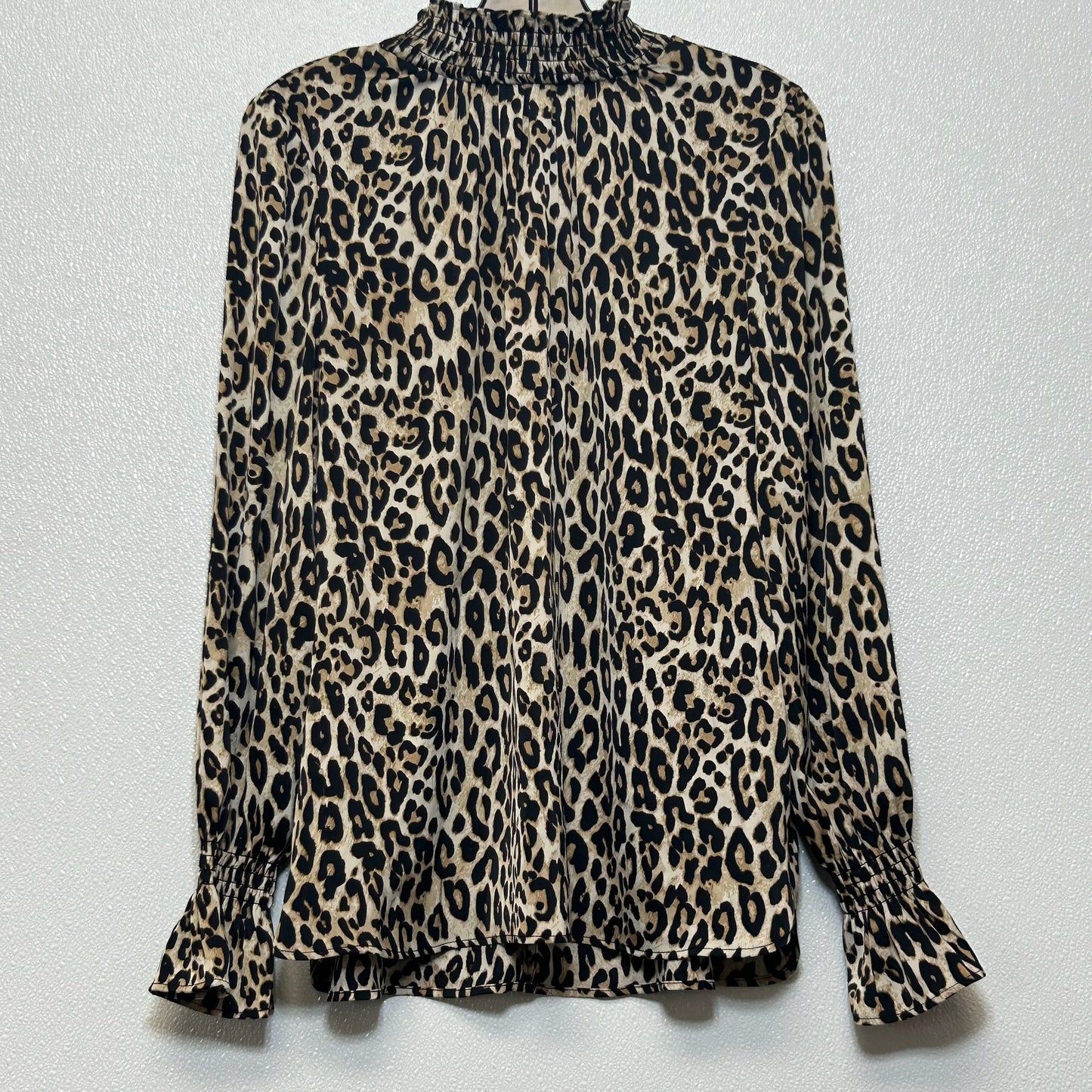 Animal Print Top Long Sleeve H&m, Size S