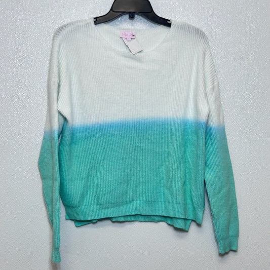 Blue Sweater Pink Lily, Size S