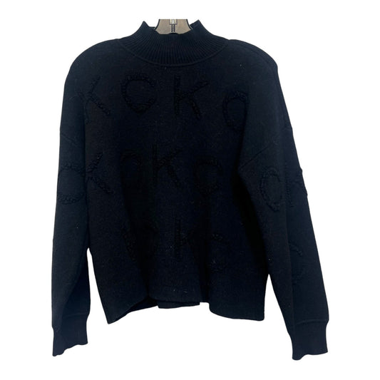 Sweater By Calvin Klein O In Black, Size: S