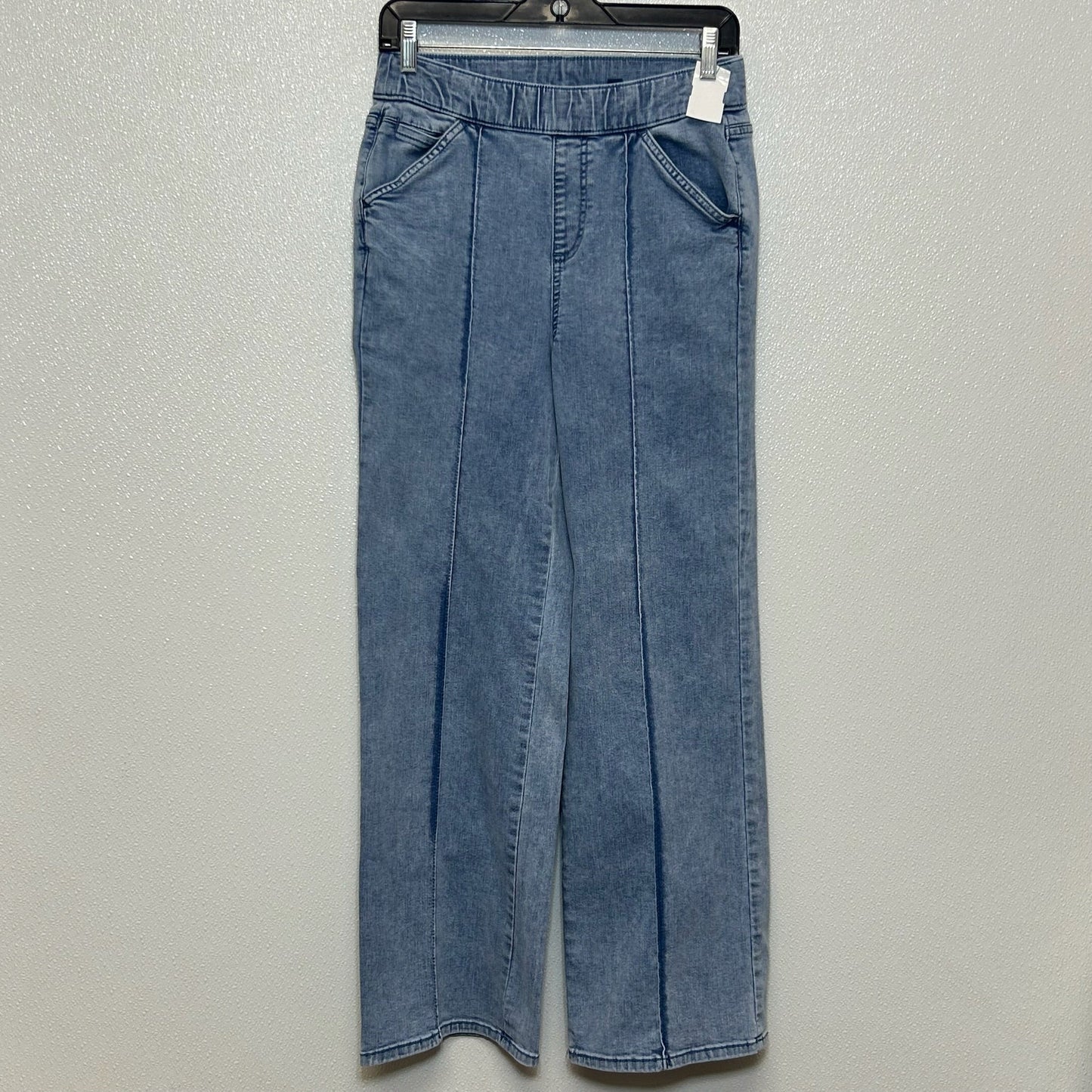 Denim Jeans Wide Leg Isaac Mizrahi Live Qvc, Size 4