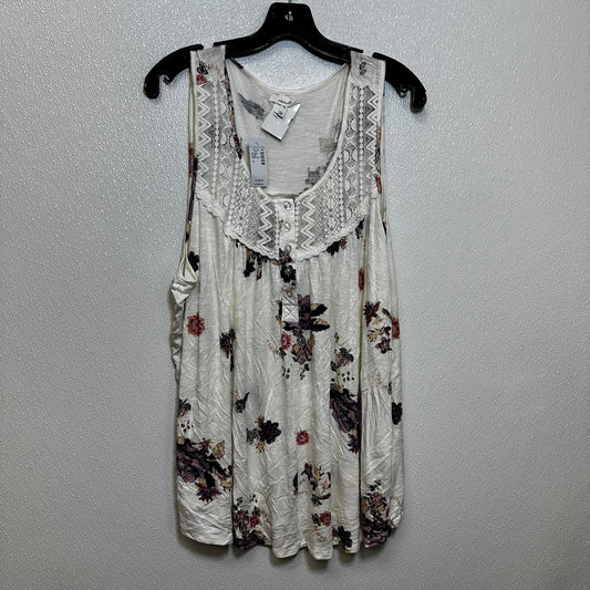 Floral Top Sleeveless Maurices O, Size 2x