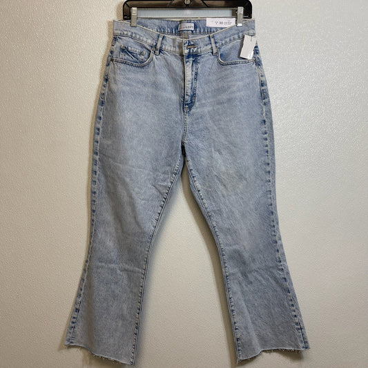 Denim Jeans Cropped Loft O, Size 10