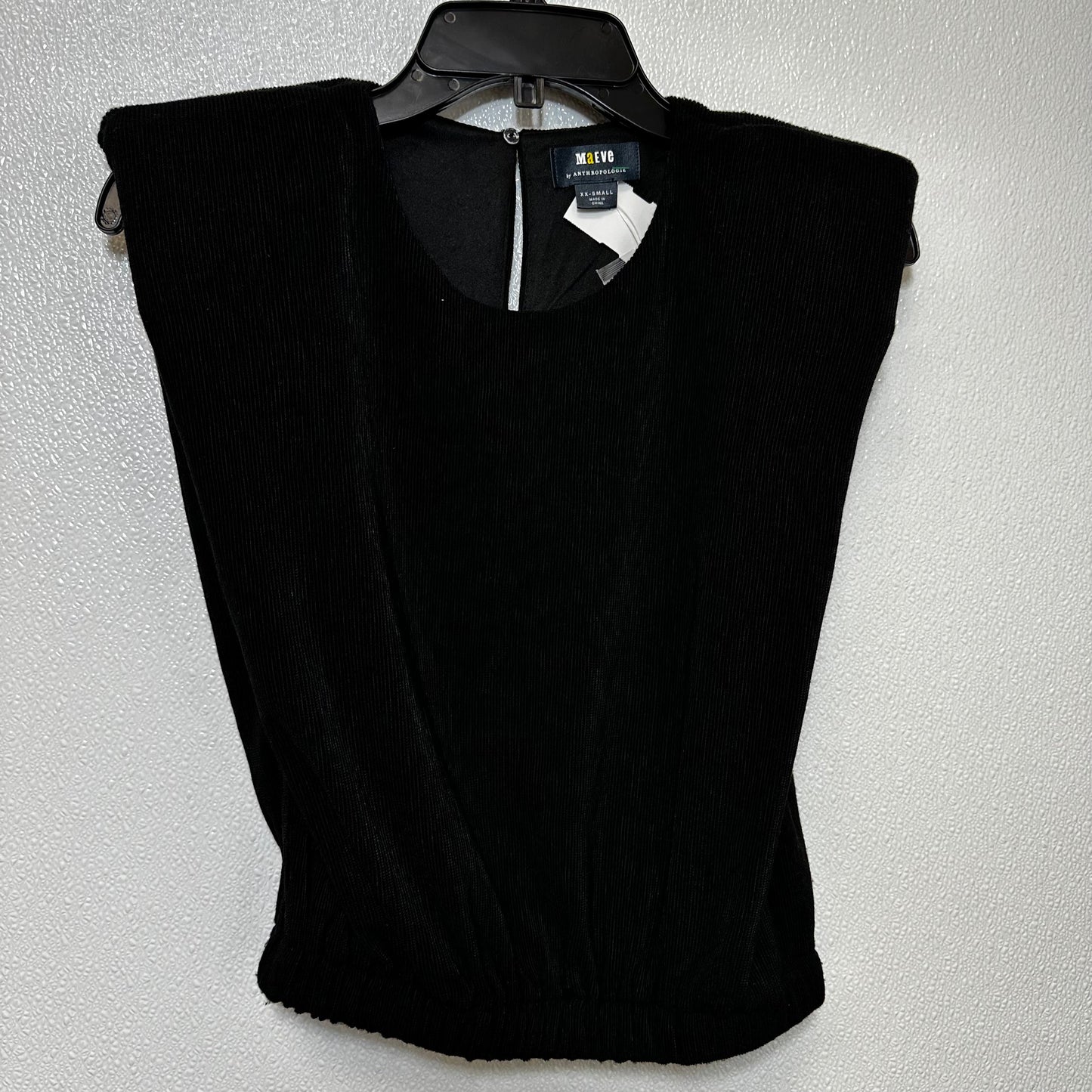 Black Top Sleeveless Maeve, Size Xxs