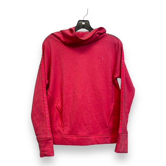 Sweatshirt Hoodie By Under Armour In Hot Pink, Size: Xs