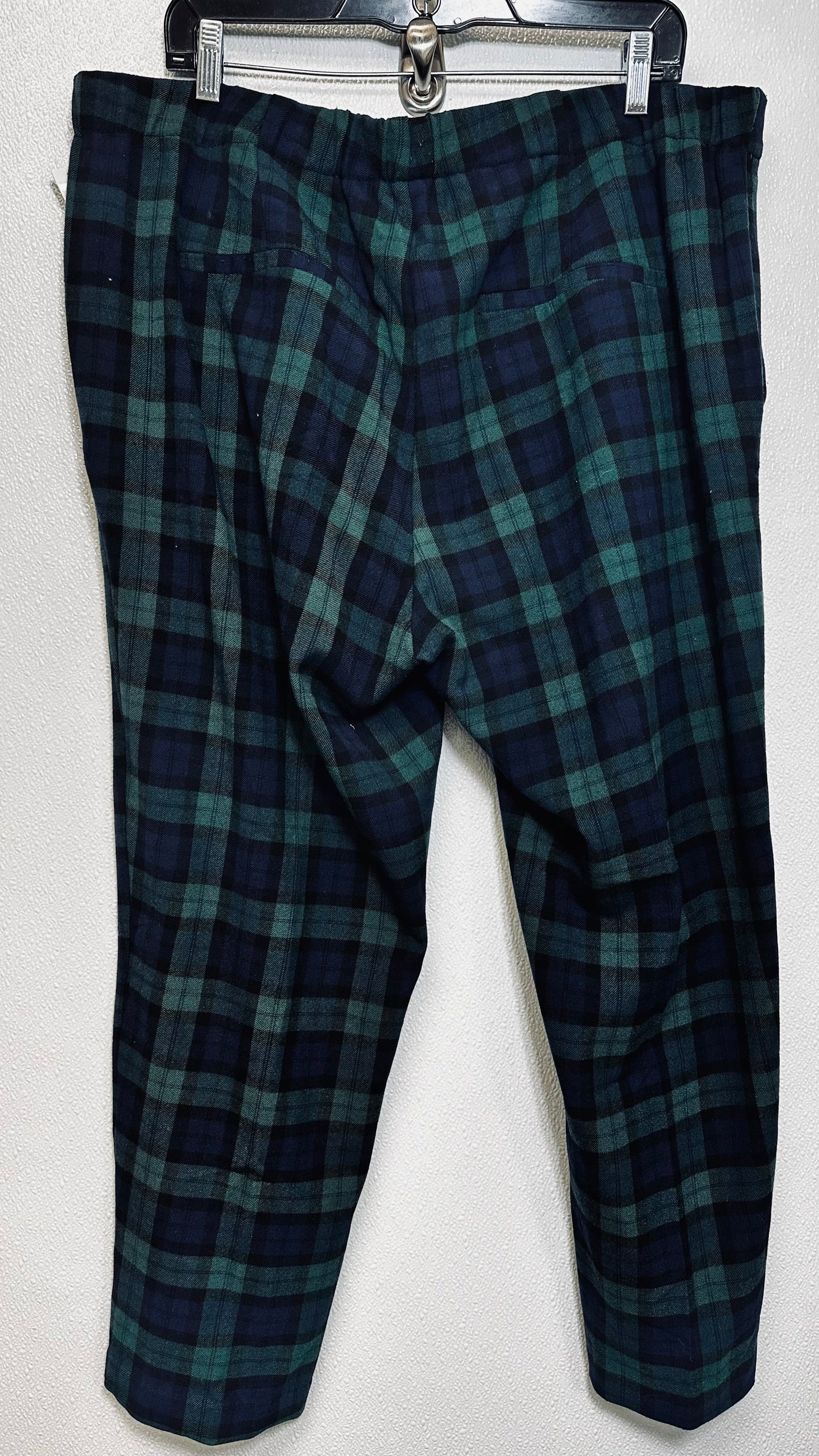 Plaid Pants Ankle Old Navy O, Size 16