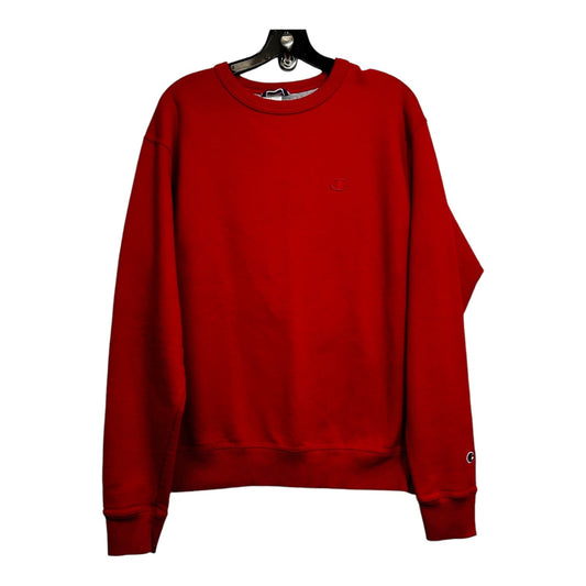 Sweatshirt Crewneck By Champion In Red, Size: M