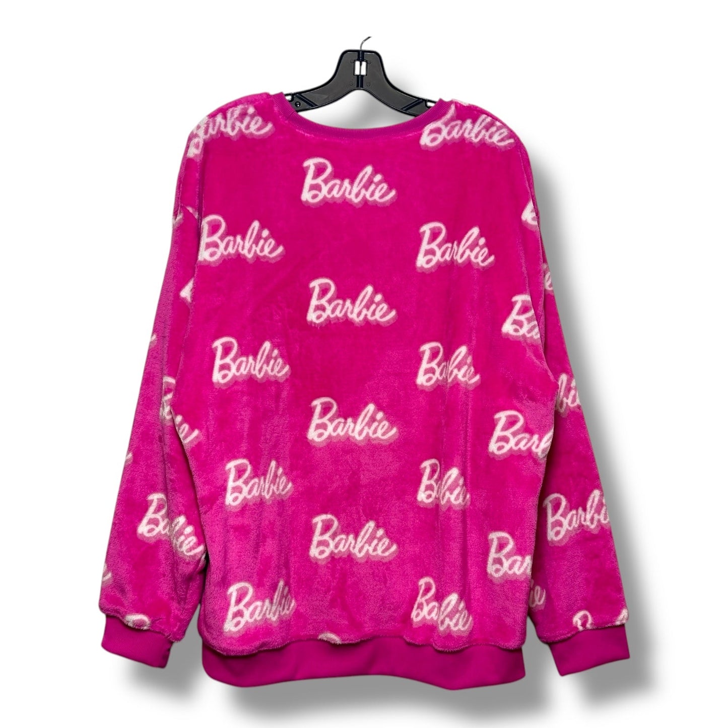 Barbie Top Long Sleeve By Cmf In Hot Pink, Size: Xl