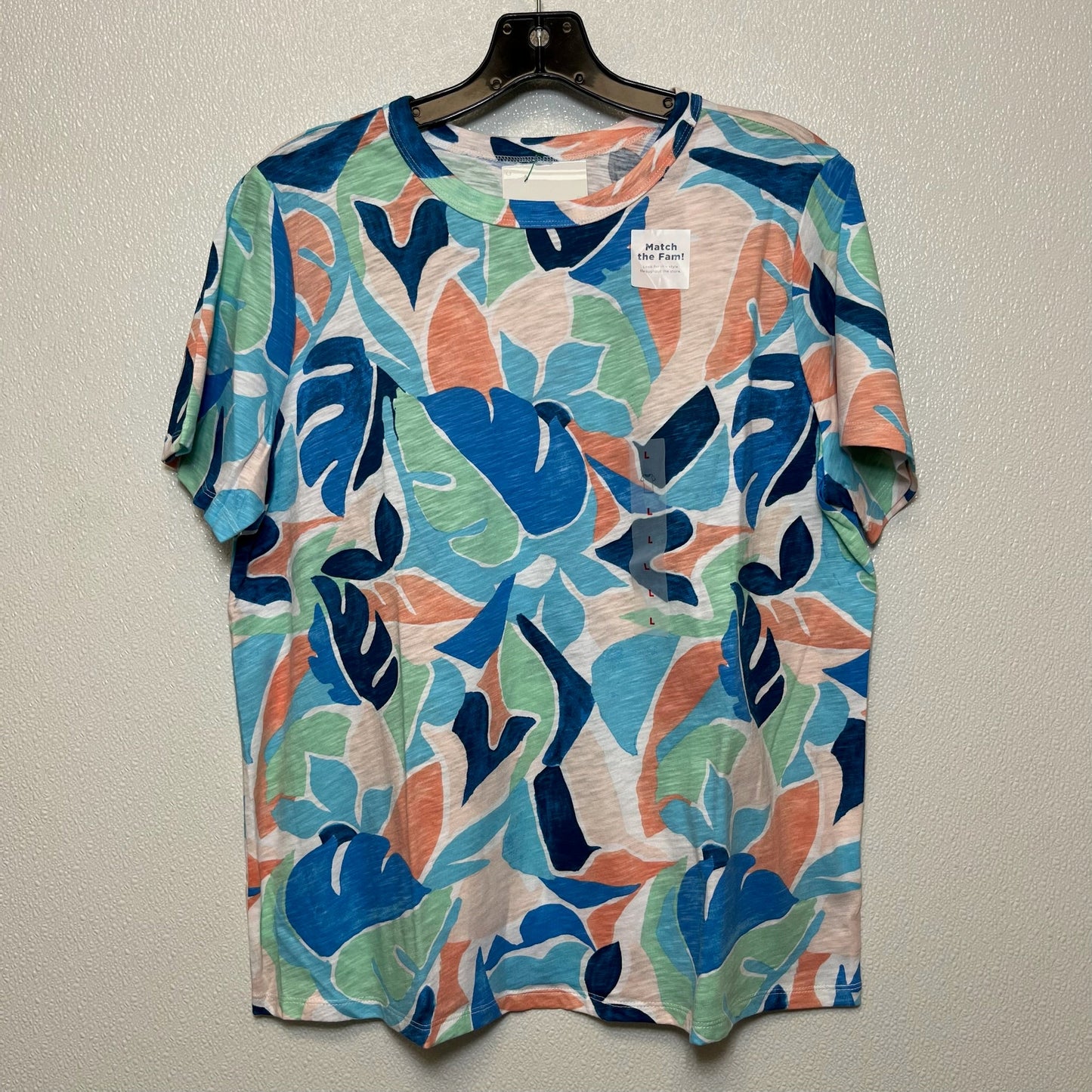 Print Top Short Sleeve Old Navy O, Size L