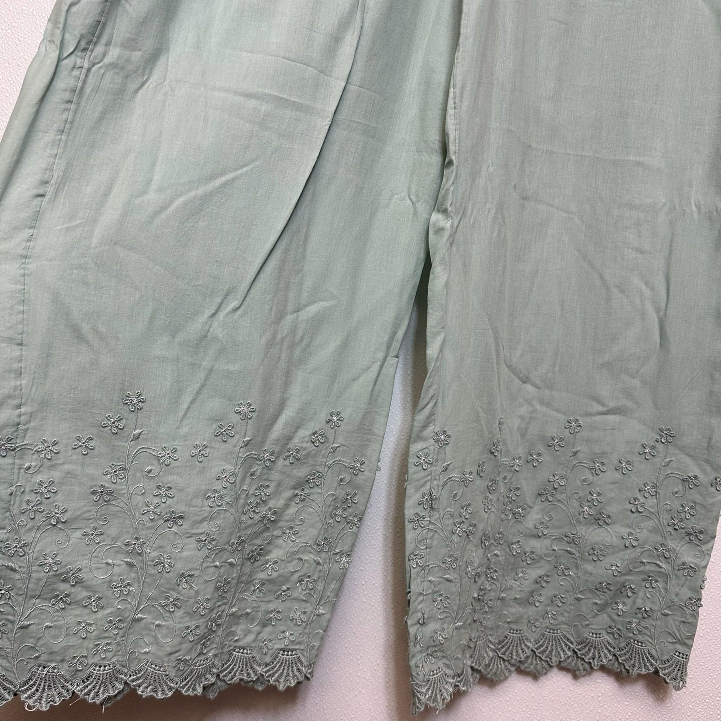 Sage Pants Cropped Soft Surroundings, Size 1x