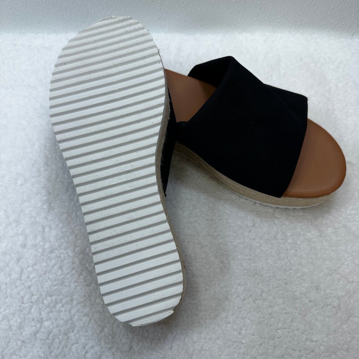 Black Sandals Heels Wedge Torrid, Size 12