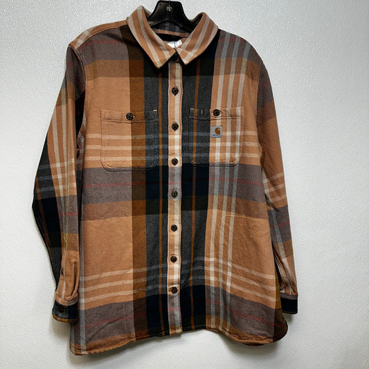 Plaid Jacket Shirt Carhart, Size Xl