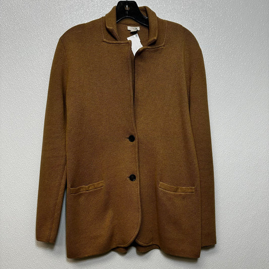 Tan Cardigan J Crew O, Size S