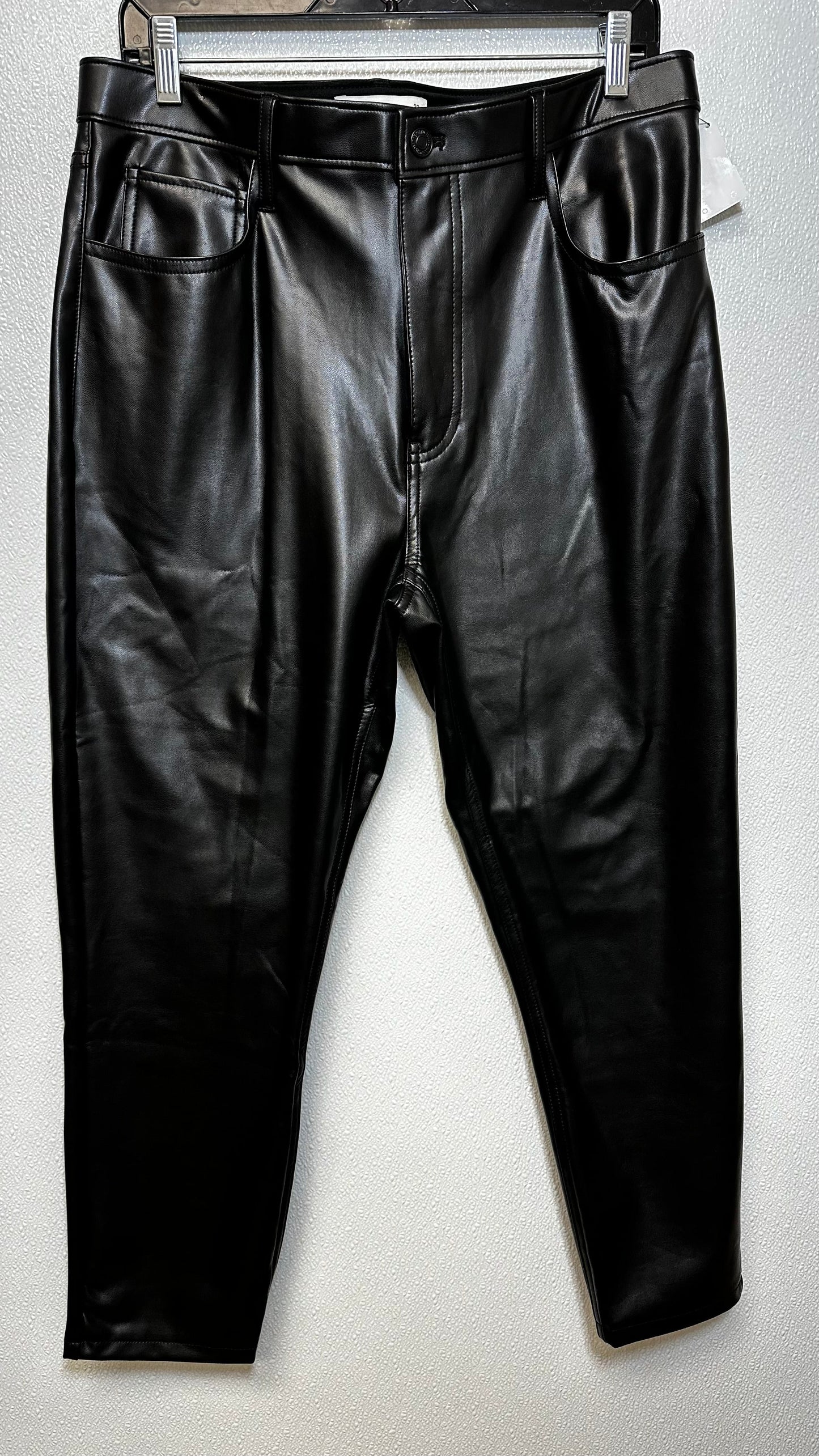 Black Pants Ankle Abercrombie And Fitch, Size 14