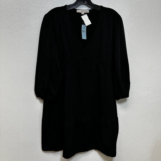 Black Dress Casual Short Loft O, Size 12petite
