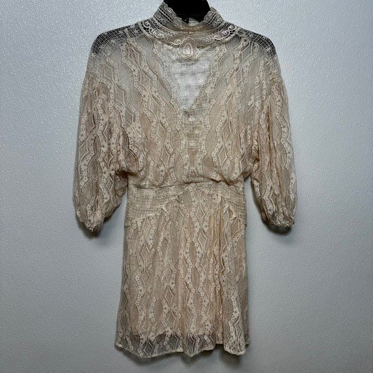 Ivory Dress Casual Short Free People, Size 2