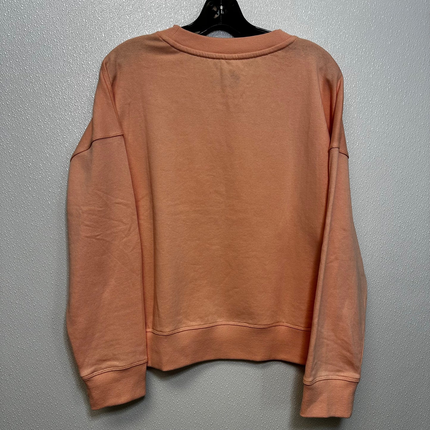 Peach Athletic Sweatshirt Crewneck Calvin Klein O, Size Xl