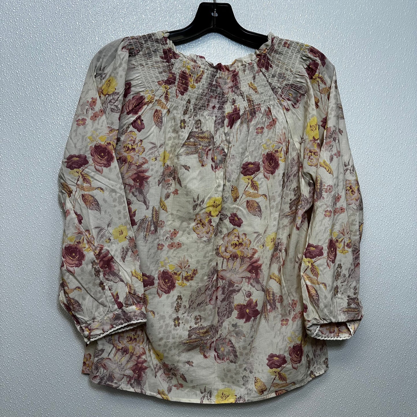 Floral Top Long Sleeve Paige O, Size M