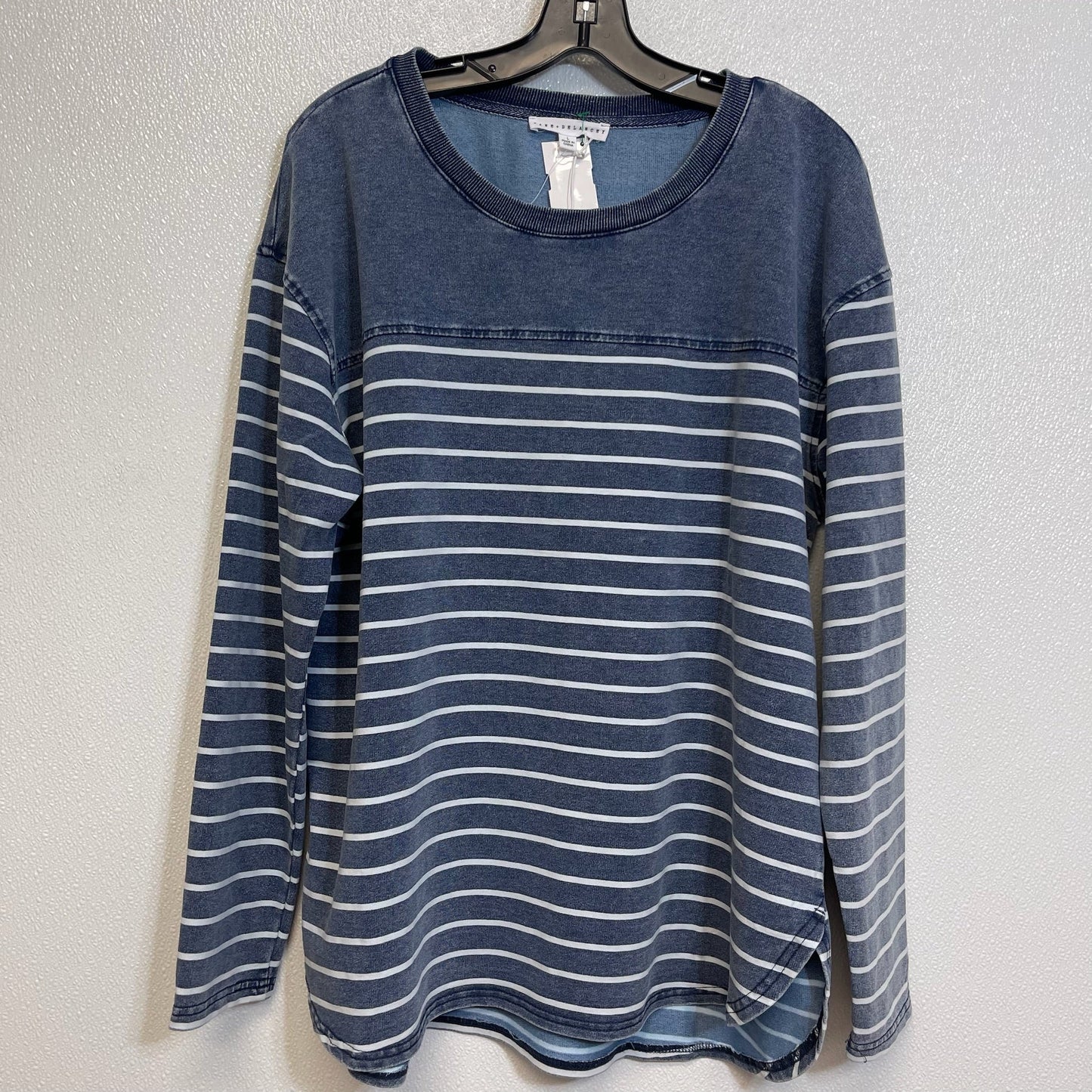 Denim Top Long Sleeve Jane And Delancey, Size L