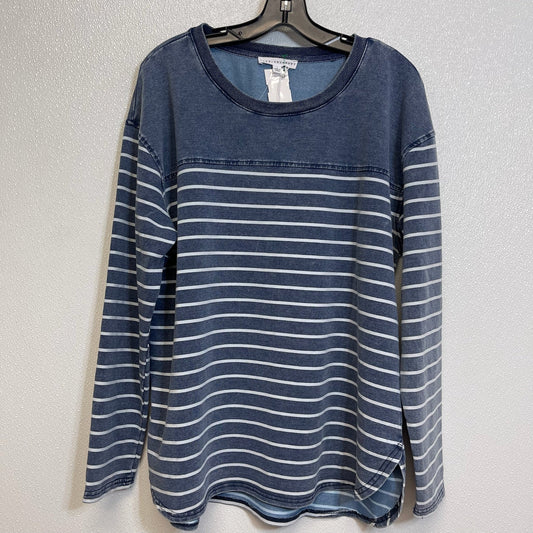 Denim Top Long Sleeve Jane And Delancey, Size L