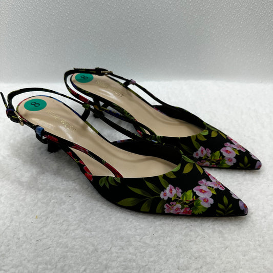 Floral Shoes Heels Stiletto Nine West Apparel, Size 8