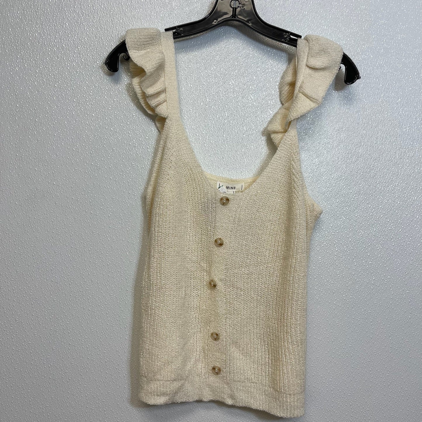 Ivory Tank Basic Cami Mine, Size L